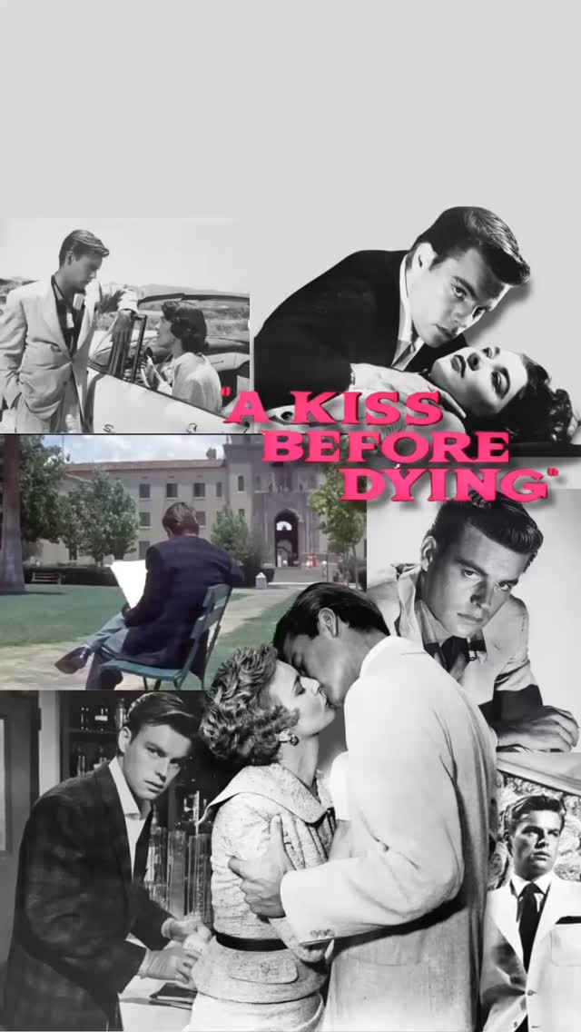 Seventy years ago, A Kiss Before Dying premiered and mark an important chapter in my career. Working alongside Jeffery Hunter, Virginia Leith, Mary Astor, and in one of her early roles, the incredibly talented Joanne Woodward.  What great memories of making this film I have. This film gave me the opportunity to tackle a challenging role in my early career and remains one of my favorites and I hope yours as well.
.
.
.
#RobertWagner #JoanneWoodward #AKissBeforeDying #70thAnniversary