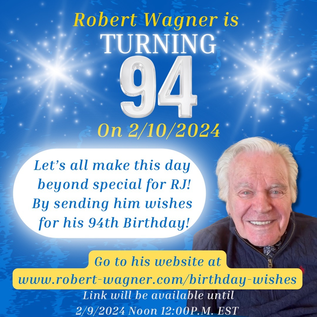 Hi all, Calicia here! RJ said I could do a Instagram take over in honor of his birthday coming up. I wanted to let everyone know that I've set up the birthday wishes on his website. Please visit his website and send your birthday wishes. The clickable link is in his bio. 

Thanks

#robertwagner #happy94thbirthday  #happybirthday #jillstjohn  #JonathanHart #AnthonyDiNozoSr #HarttoHart #NCIS #MovieStar #TVStar  #ittakesathief #almundy  #austinpowers #numbertwo #60stv #70stv #80stv #90stv #2000stv #60smovies #70smovies #80smovies #90smovies #oldhollywood #hollywood #hollywoodstar #goldenageofhollywood  #moviestar #moviestars #cinema